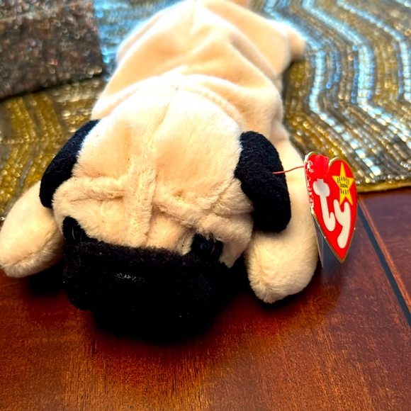 Other - TY Beanie Baby Pugsly- PRISTINE